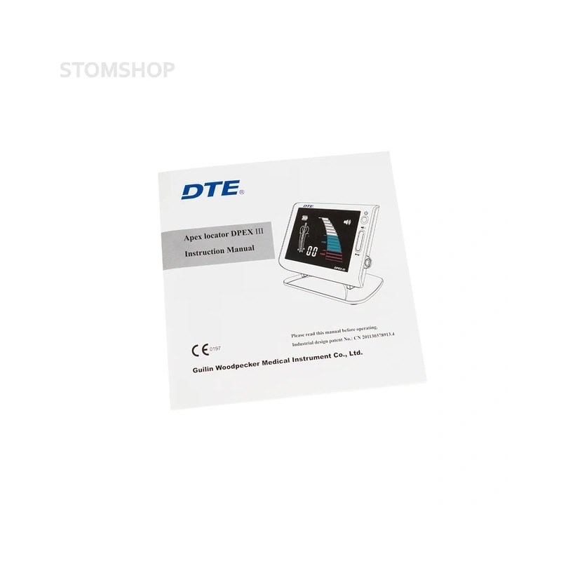 DTE DPEX III golden standard - цифровой апекслокатор повышенной точности, с цветным дисплеем, цвет золотой с желтым | DTE (Китай)