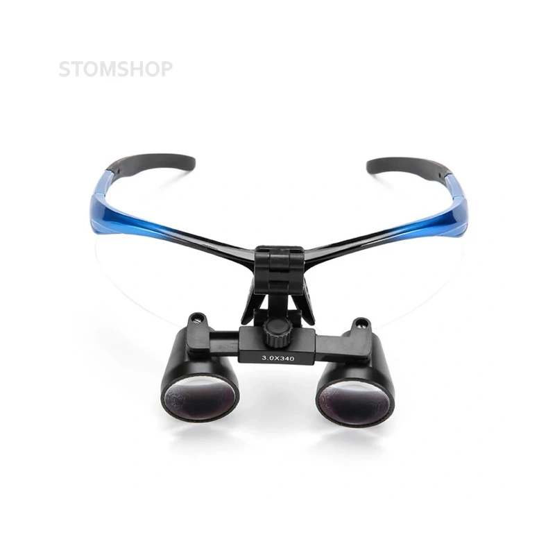Amtech GL4 Sport 3.5 - бинокулярные лупы системы Flip-up на спортивной оправе, увеличение 3.5x | Amtech (Китай)