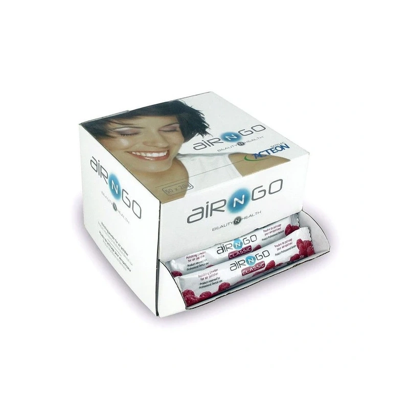 Air-N-Go Classic Powder Cola - порошок для струйного полирования и чистки зубов, вкус колы, 50x20 г | Satelec Acteon Group (Франция)